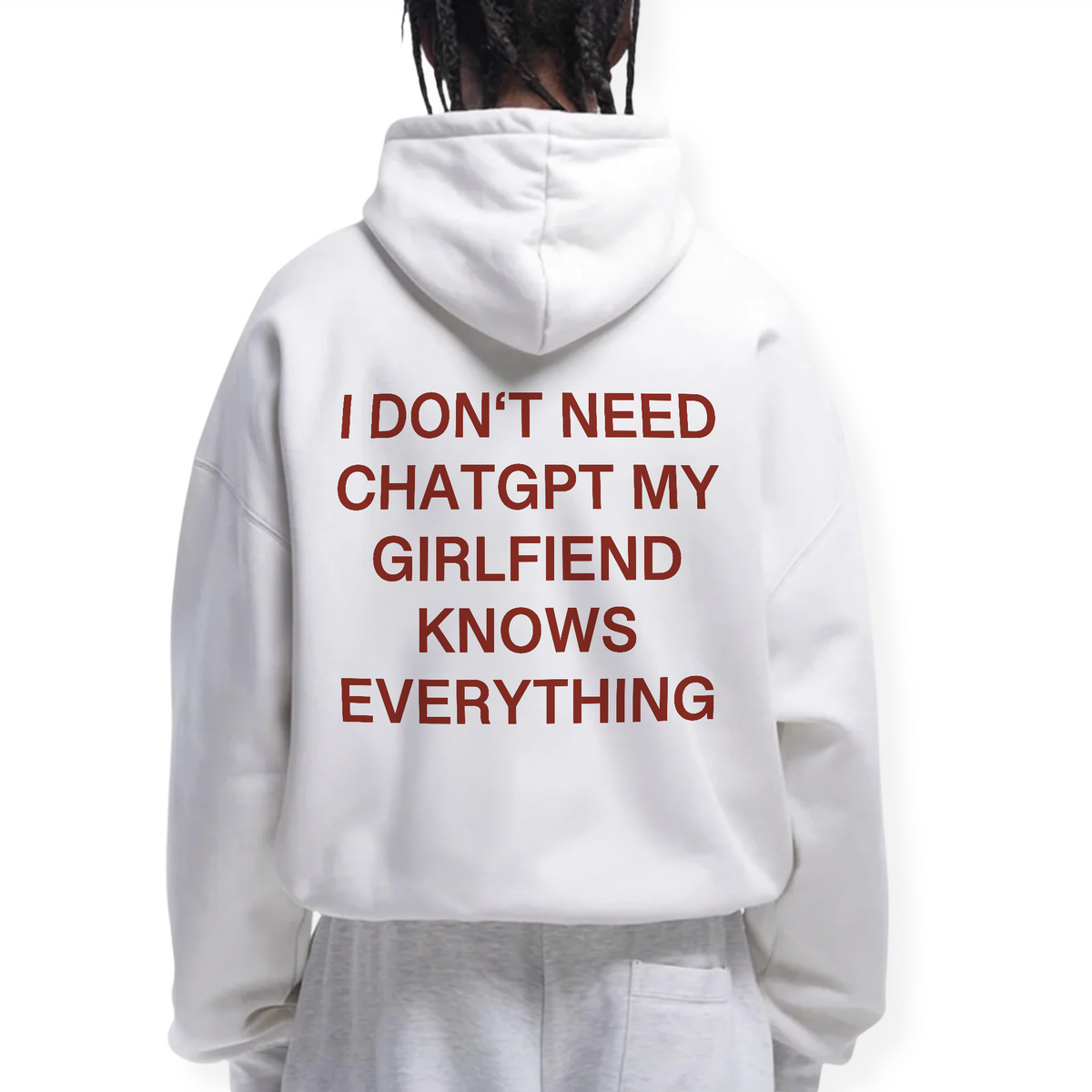 MY GIRLFRIEND KNOWS EVERYTHING HOODIE