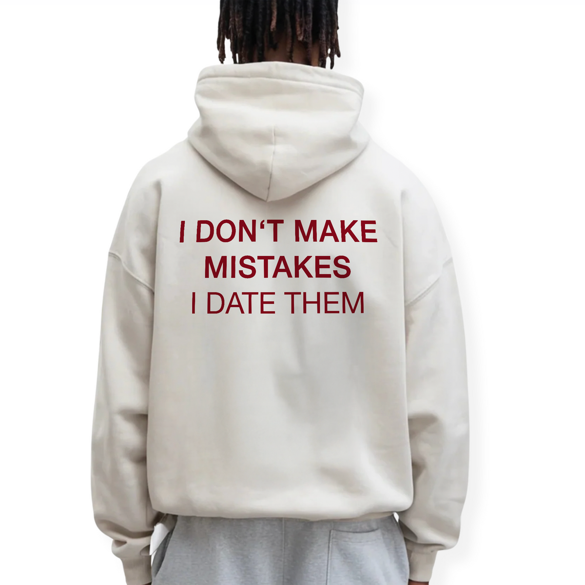 I DATE MISTAKES HOODIE