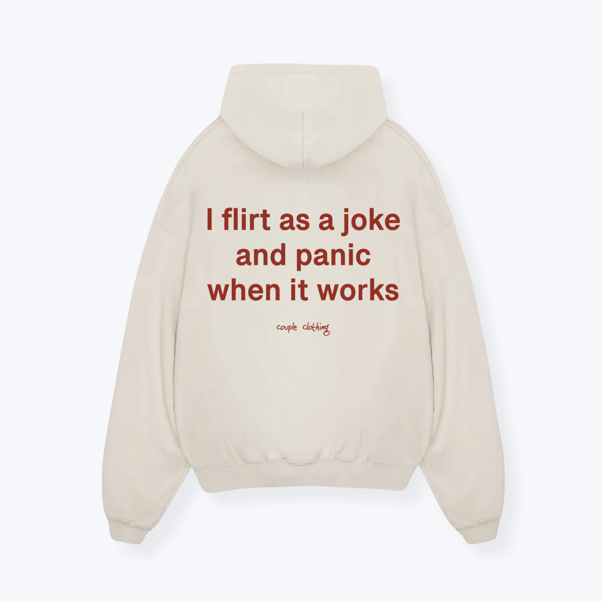I FLIRT AS A JOKE HOODIE