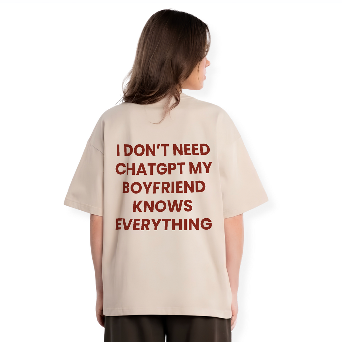 MY BOYFRIEND KNOWS EVERYTHING SHIRT