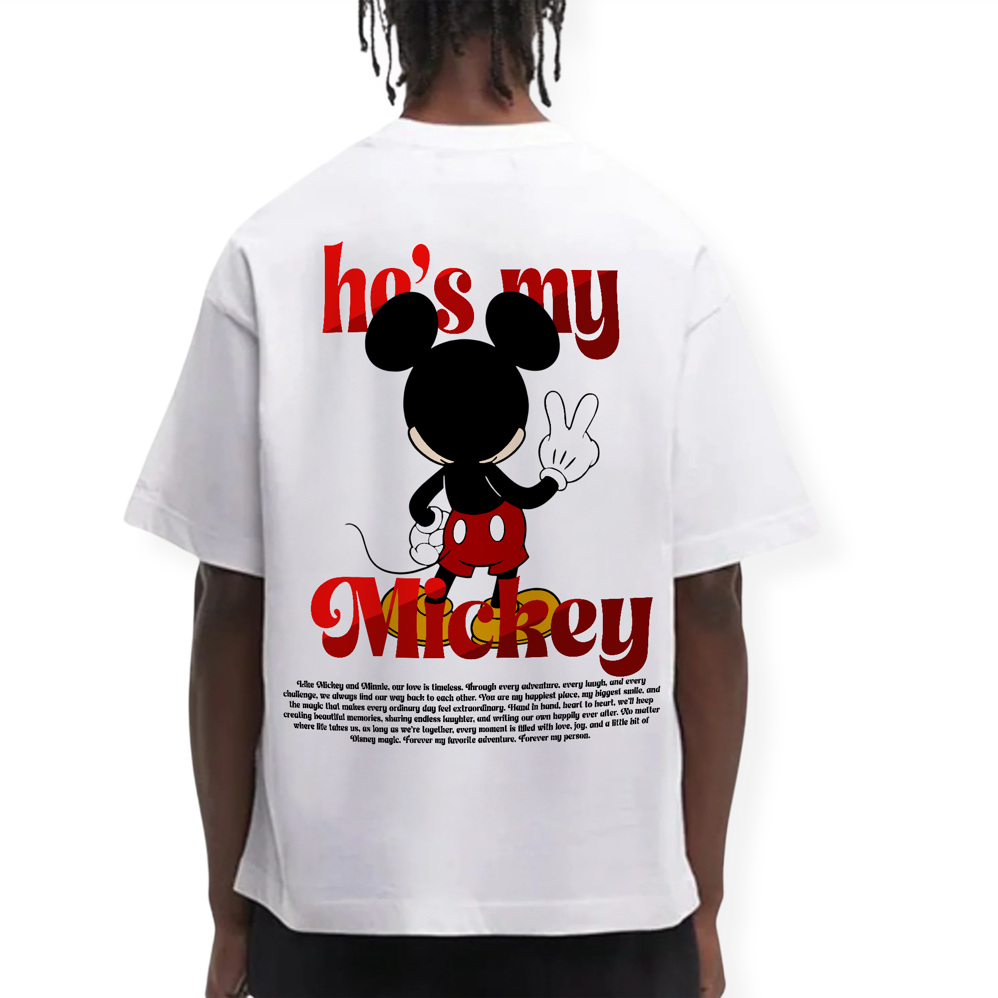 HE'S MY MICKEY SHIRT