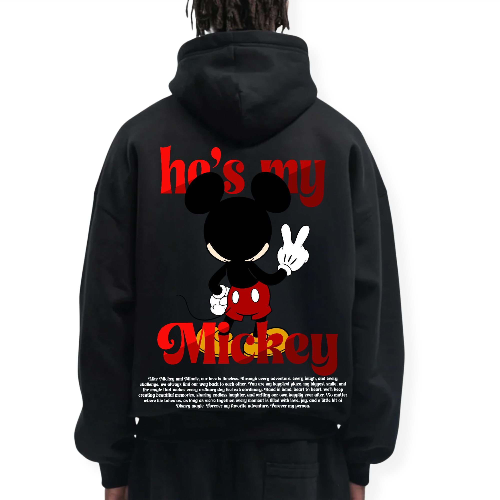 HE'S MY MICKEY HOODIE