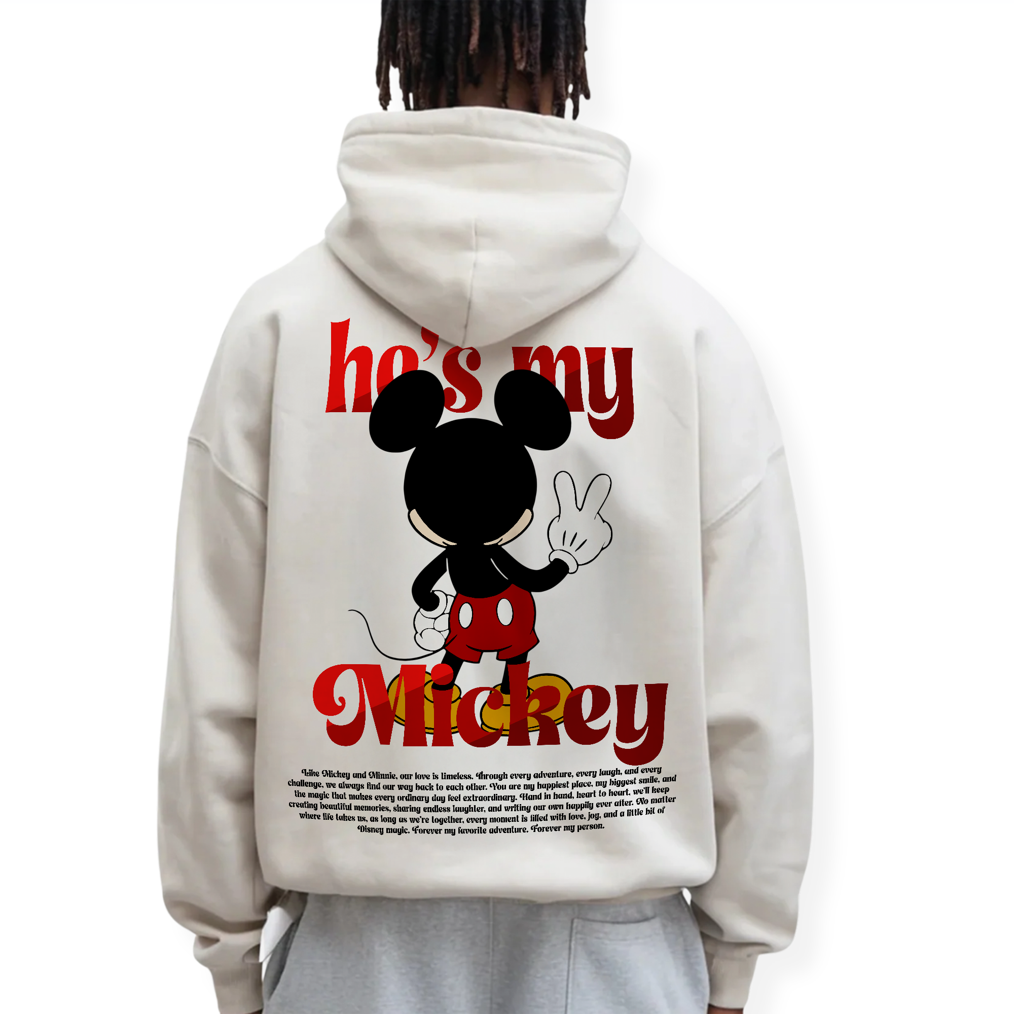 HE'S MY MICKEY HOODIE