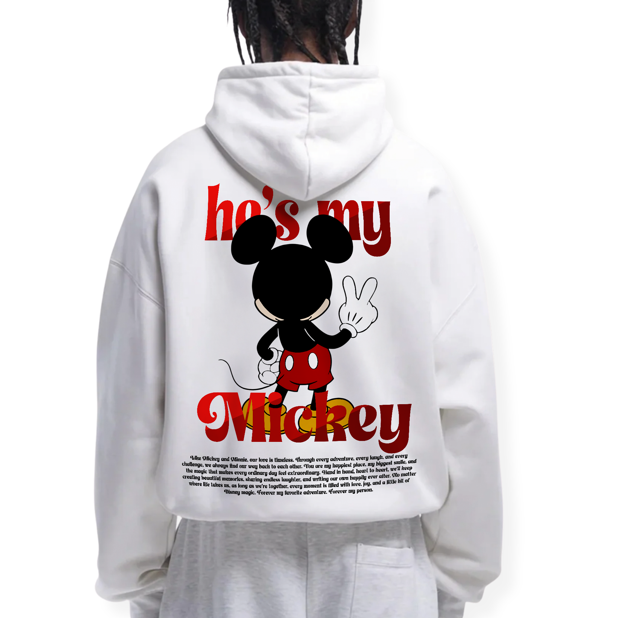 HE'S MY MICKEY HOODIE