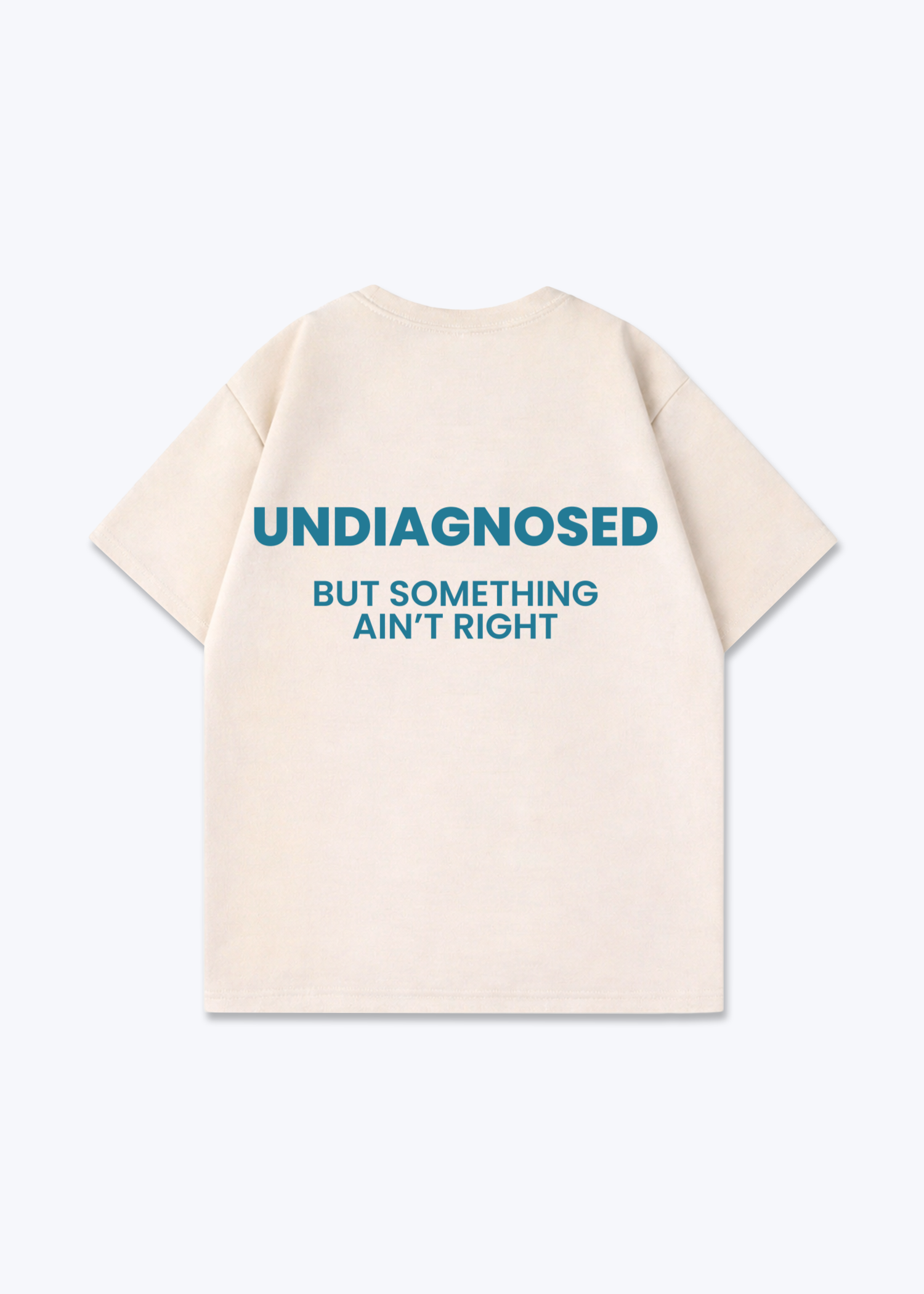UNDIAGNOSED SHIRT - Beige Back (Designed)