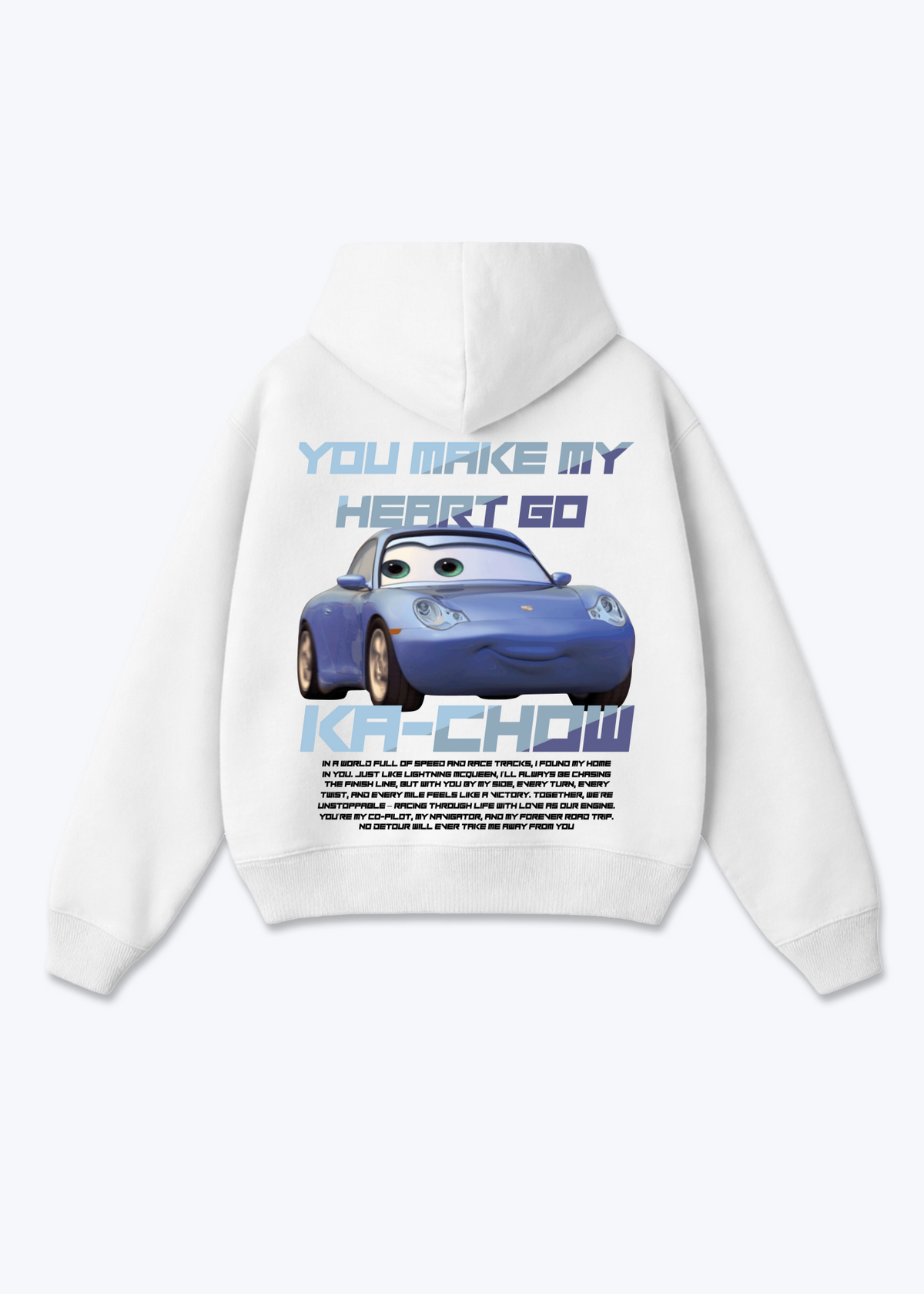 SALLY HOODIE - White Back (Designed)