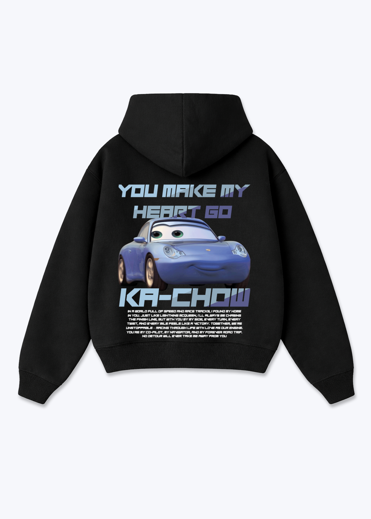 SALLY HOODIE - Black Back (Designed)